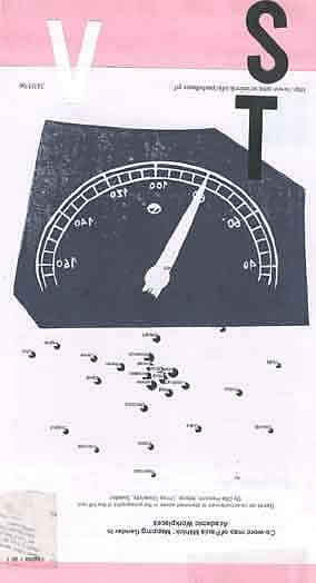 cuentakilómetros (con Jaime Rguez)- linóleo, impresión digital y collage sobre papel, 38x20cms, 2006
