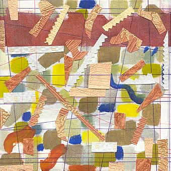 Uno de los más reputados - técnica mixta, acrílico, tinta y collage sobre tela, 19x19cm. 2007.