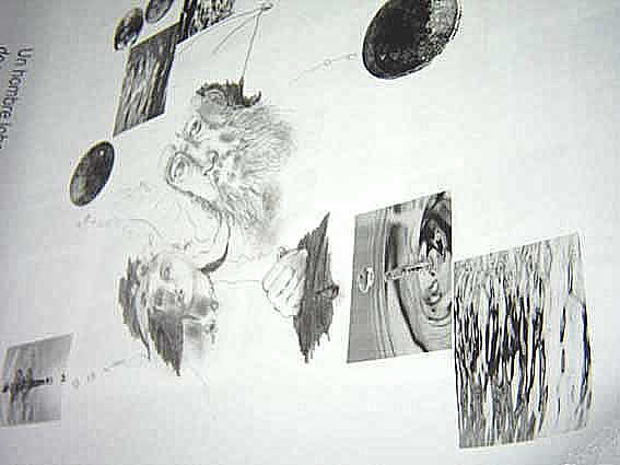 grafito, impresión digital y collage sobre papel - medidas variables, 2007