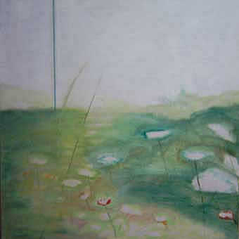 paisaje - acrílico sobre tela, 60x60cms, 2006