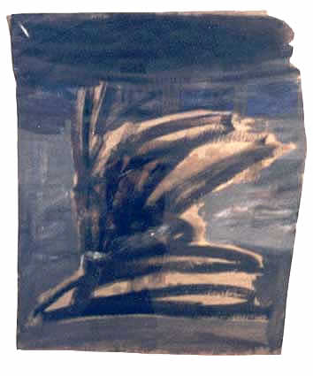 sin ttulo - acrlico sobre papel estraza, 2005