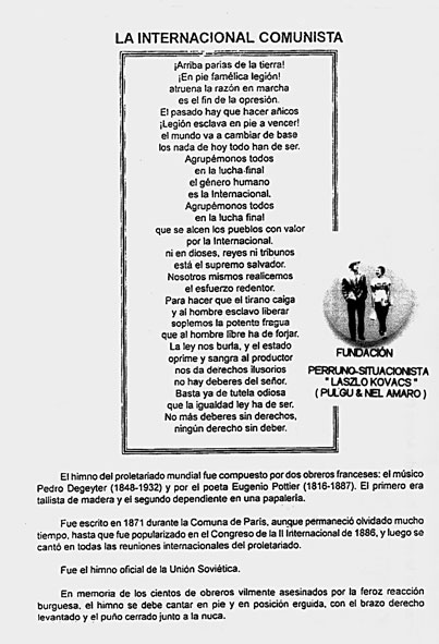 Planfeto Perruno-situacionista y anti © - Dirige: Pulgu - Edita: Fundación Laszlo Kovacs - Colabora: YO KOJO NO