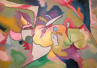 aurora, oleo sobre tela, 90x120cm, 2005